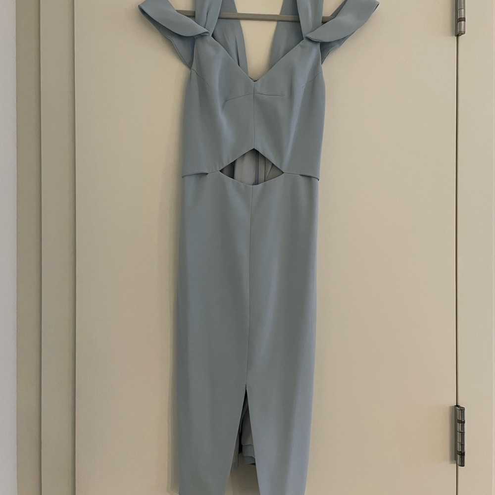 Blue Elliatt Cocktail Dress with cutout